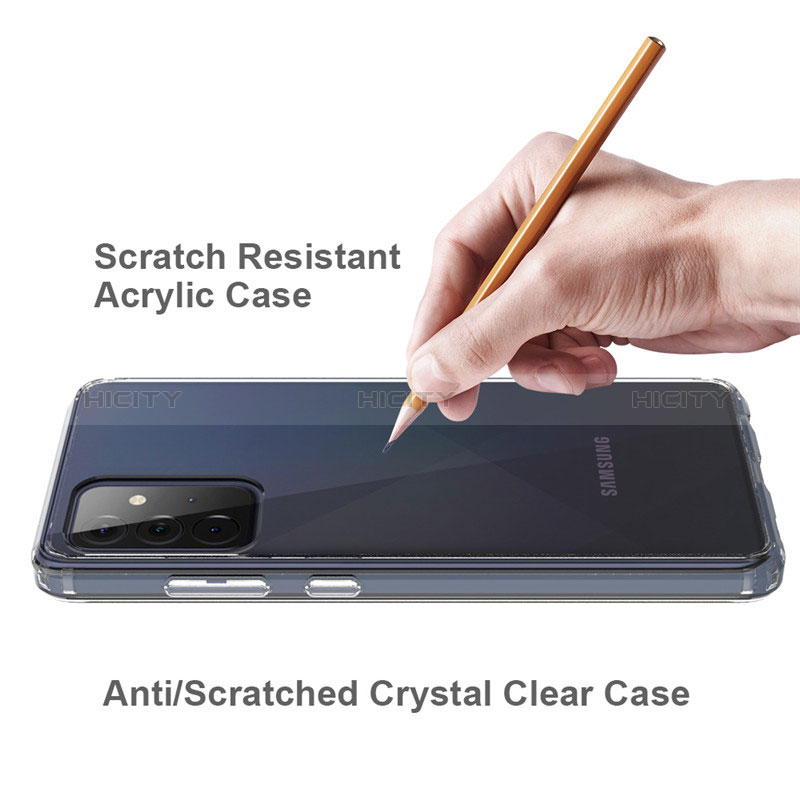 Carcasa Silicona Ultrafina Transparente T03 para Samsung Galaxy Quantum2 5G Claro