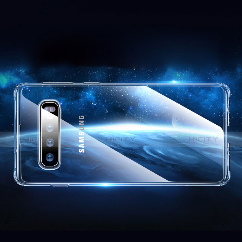 Carcasa Silicona Ultrafina Transparente T03 para Samsung Galaxy S10 Claro