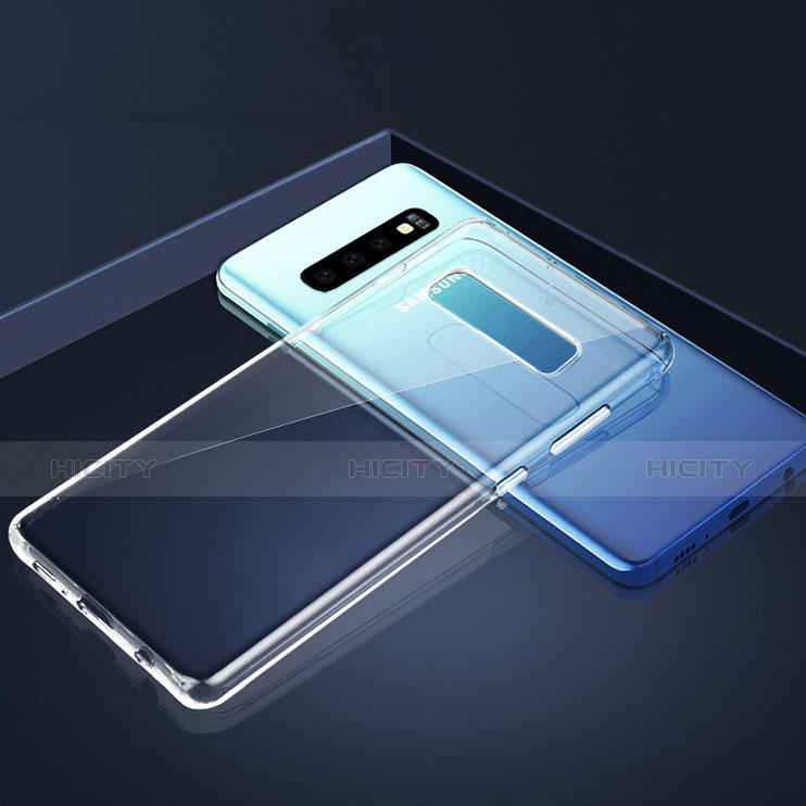 Carcasa Silicona Ultrafina Transparente T03 para Samsung Galaxy S10 Plus Claro