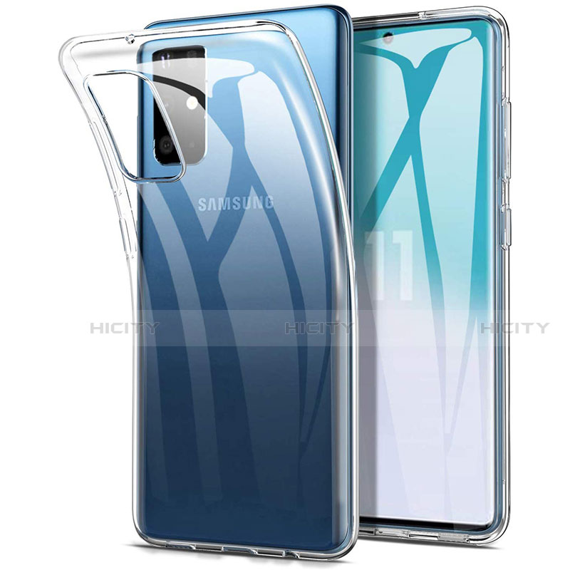 Carcasa Silicona Ultrafina Transparente T03 para Samsung Galaxy S20 Plus 5G Claro