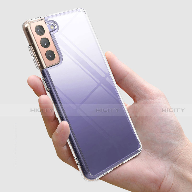 Carcasa Silicona Ultrafina Transparente T03 para Samsung Galaxy S21 Plus 5G
