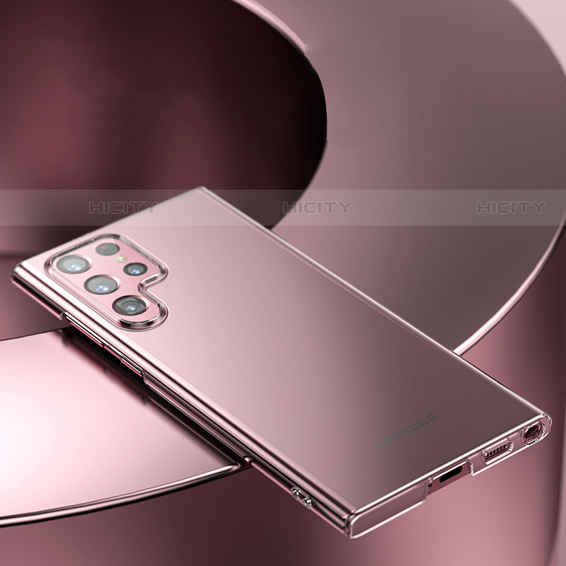 Carcasa Silicona Ultrafina Transparente T03 para Samsung Galaxy S22 Ultra 5G Claro