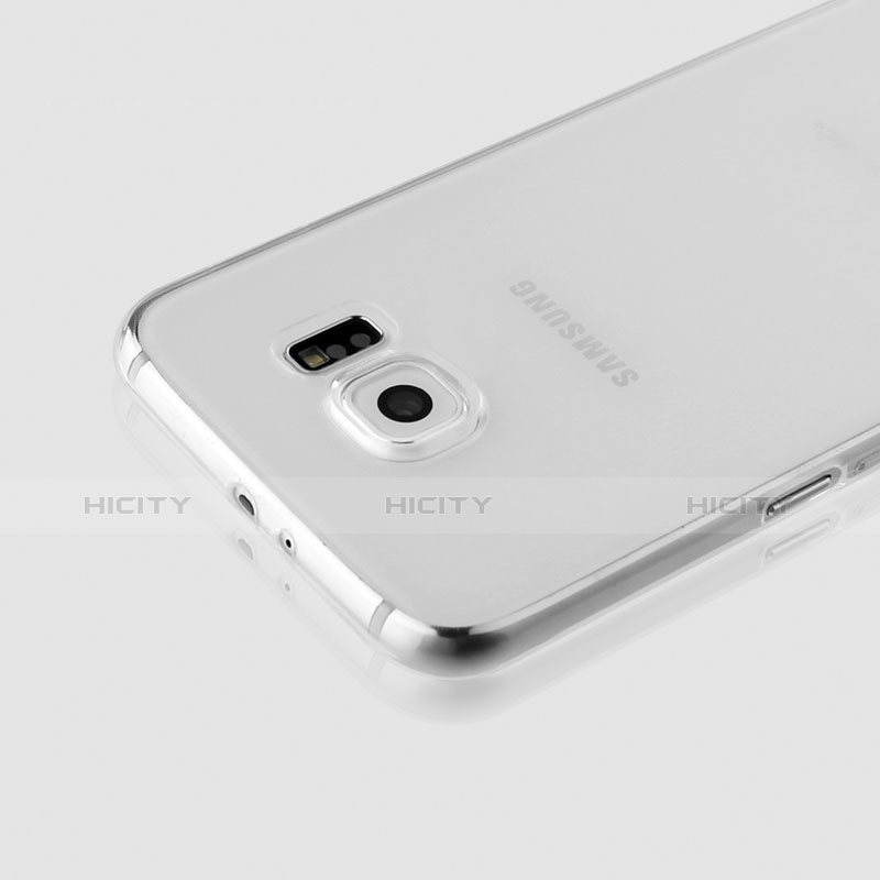 Carcasa Silicona Ultrafina Transparente T03 para Samsung Galaxy S6 SM-G920 Claro