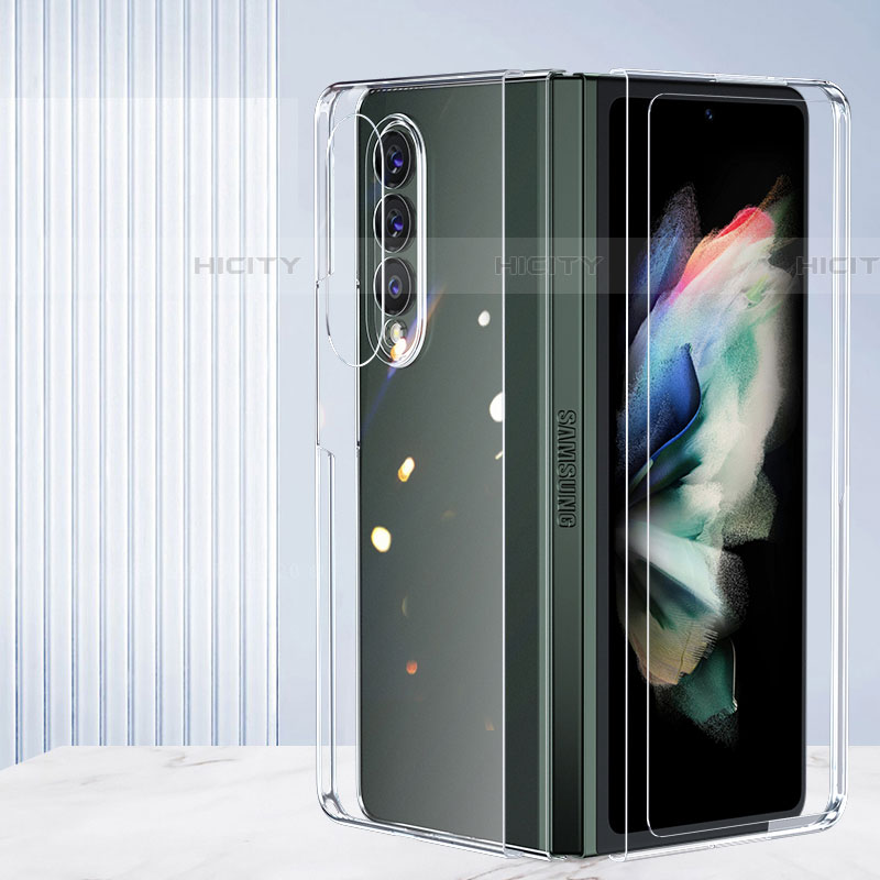 Carcasa Silicona Ultrafina Transparente T03 para Samsung Galaxy Z Fold4 5G Claro