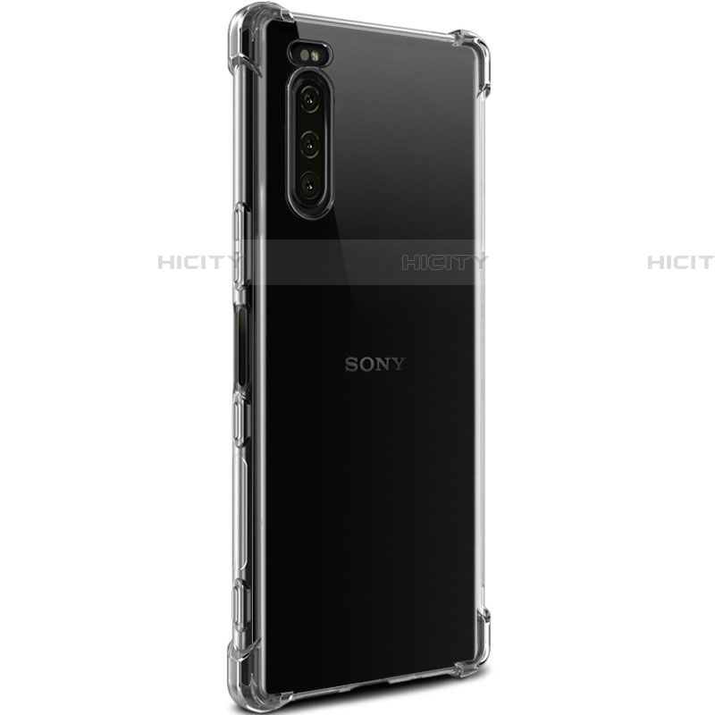 Carcasa Silicona Ultrafina Transparente T03 para Sony Xperia 5 Claro