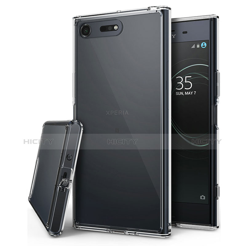 Carcasa Silicona Ultrafina Transparente T03 para Sony Xperia XZ Premium Claro