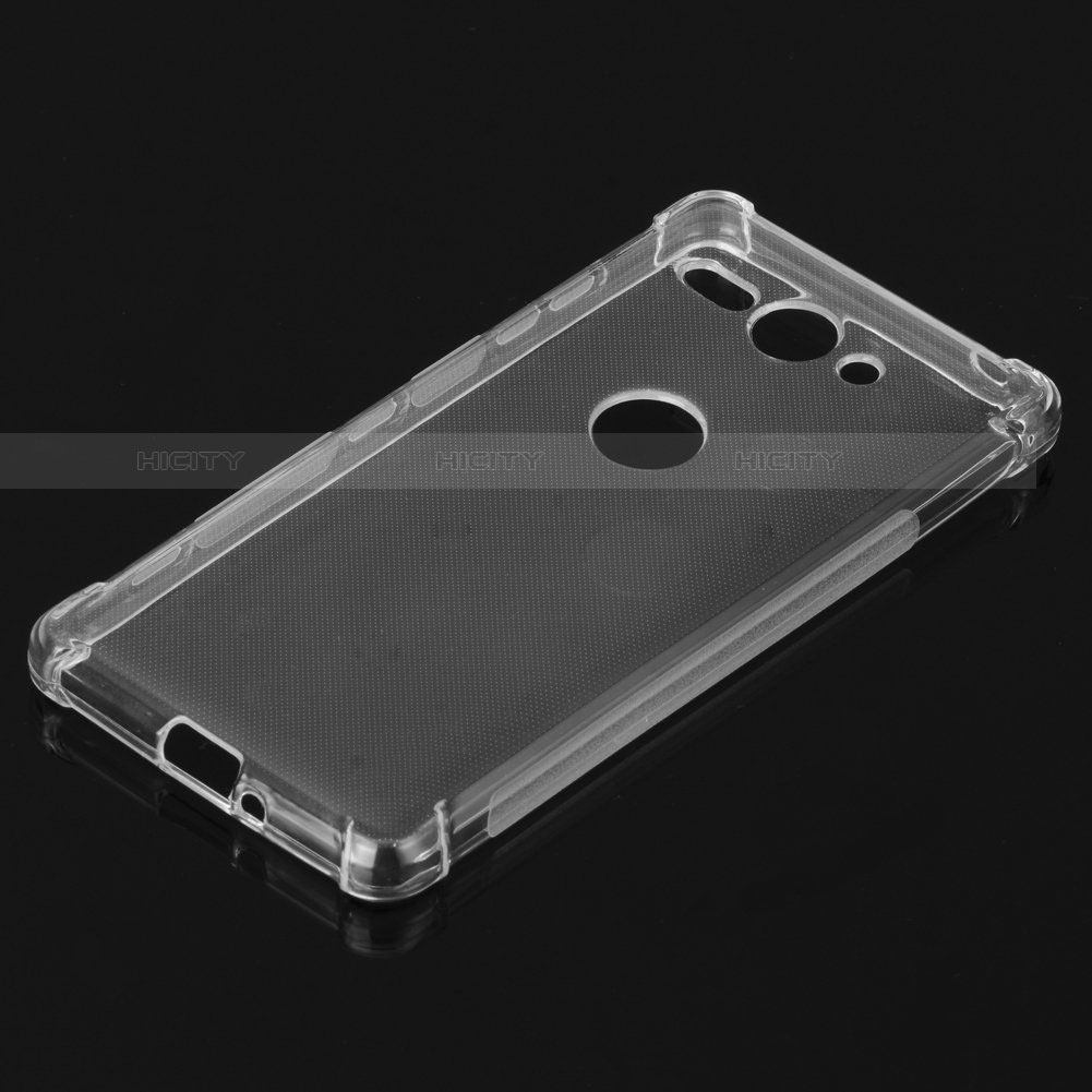 Carcasa Silicona Ultrafina Transparente T03 para Sony Xperia XZ2 Compact Claro