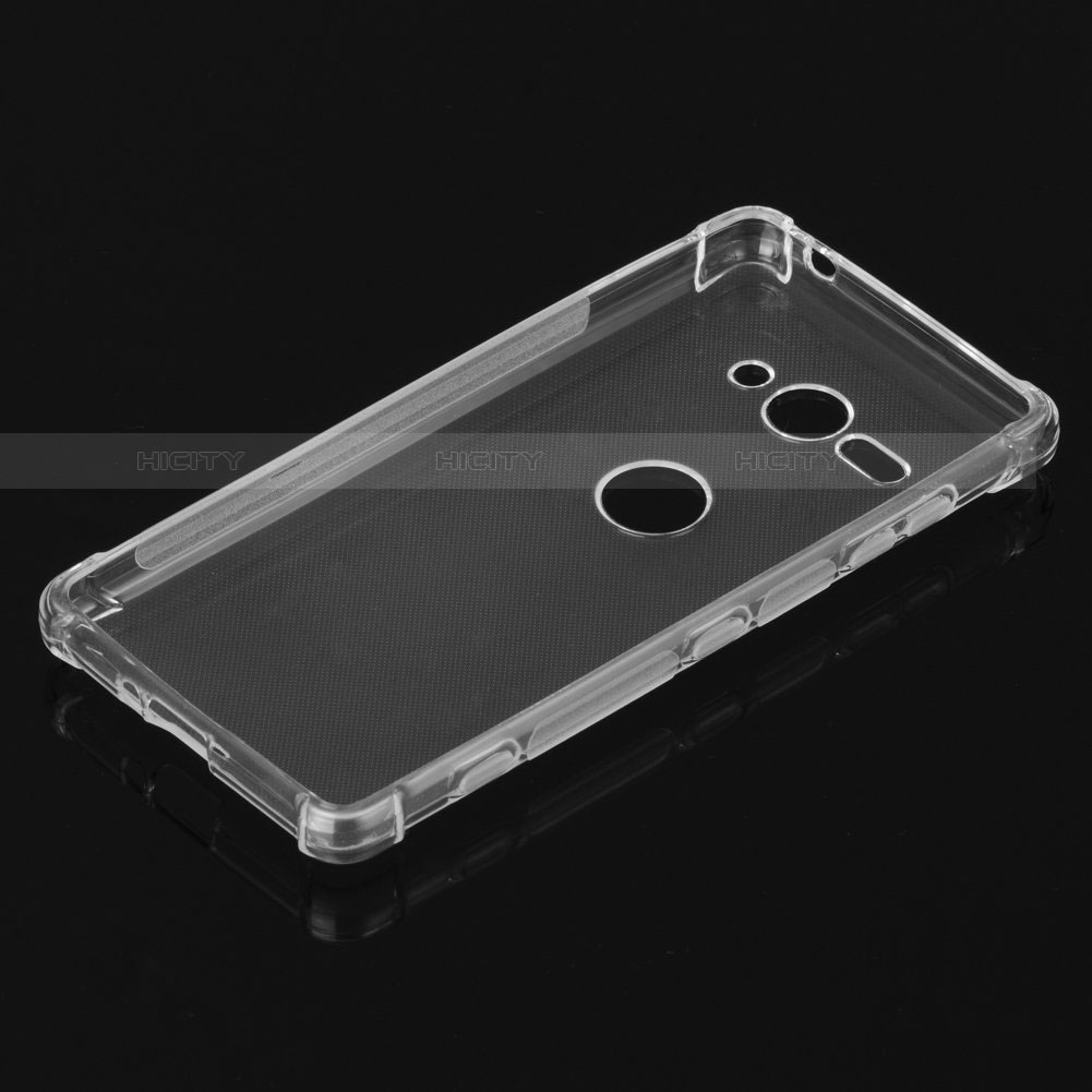 Carcasa Silicona Ultrafina Transparente T03 para Sony Xperia XZ2 Compact Claro