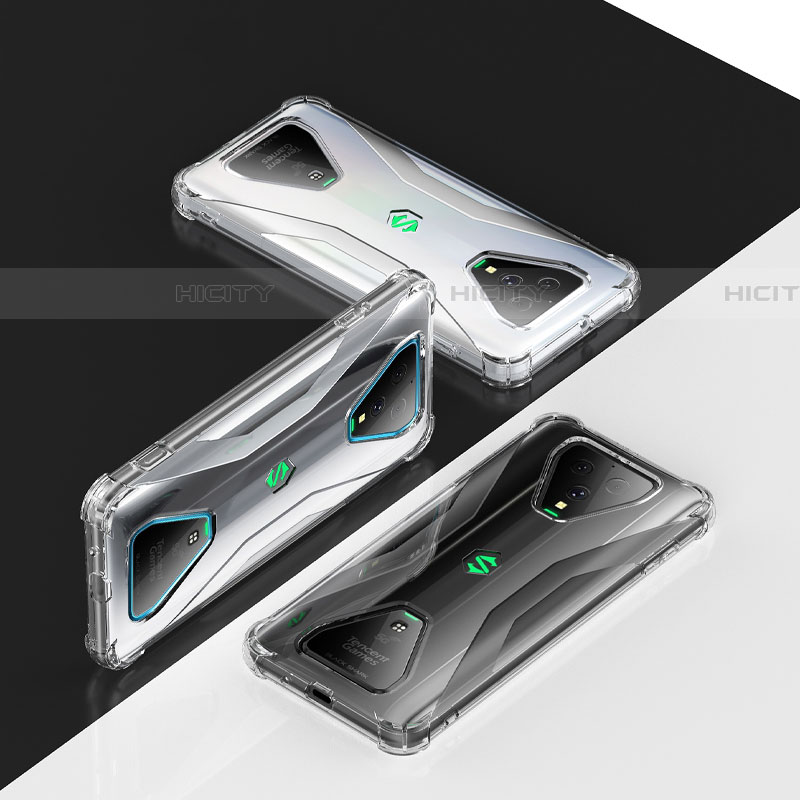 Carcasa Silicona Ultrafina Transparente T03 para Xiaomi Black Shark 3 Claro