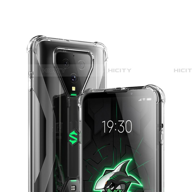 Carcasa Silicona Ultrafina Transparente T03 para Xiaomi Black Shark 3 Pro Claro