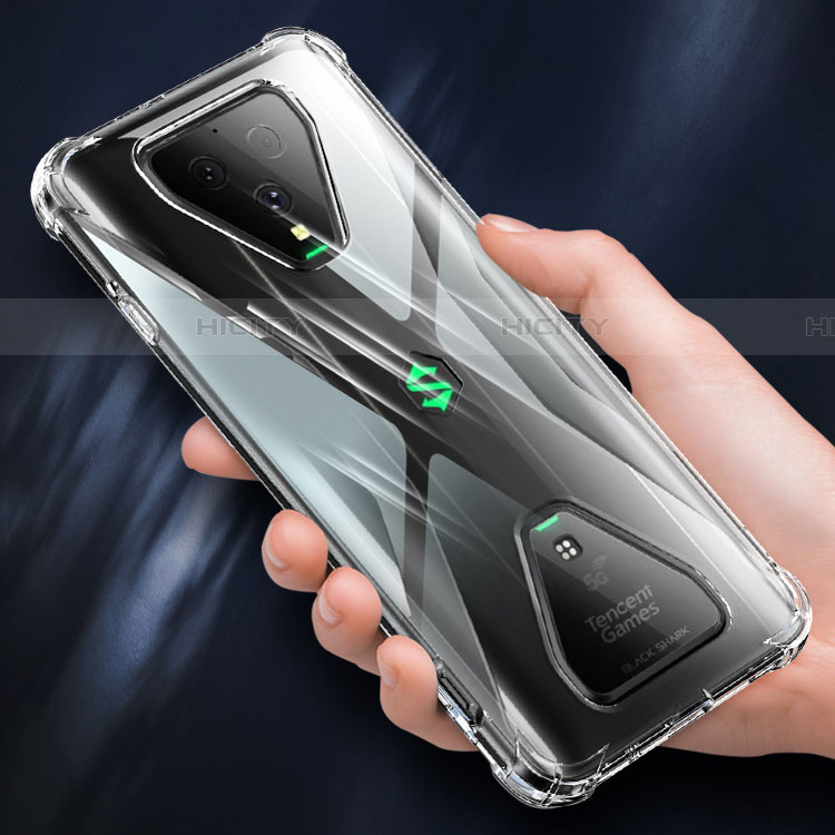 Carcasa Silicona Ultrafina Transparente T03 para Xiaomi Black Shark 3 Pro Claro