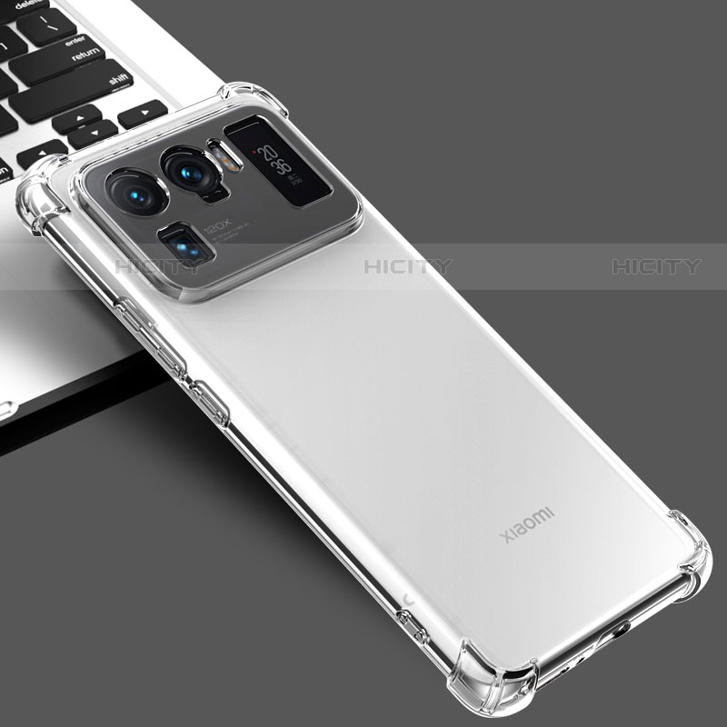 Carcasa Silicona Ultrafina Transparente T03 para Xiaomi Mi 11 Ultra 5G Claro