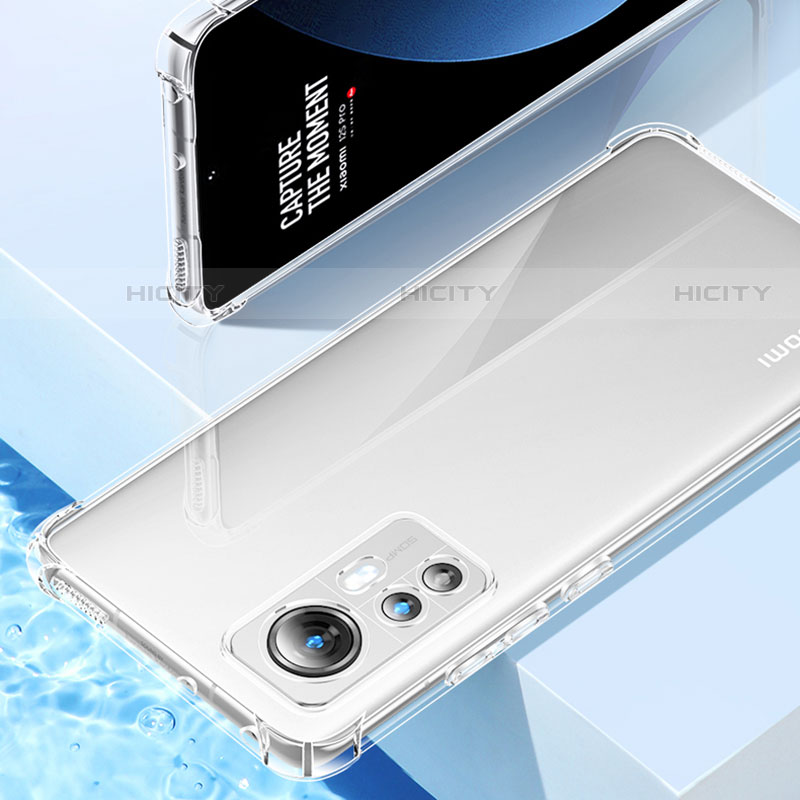 Carcasa Silicona Ultrafina Transparente T03 para Xiaomi Mi 12 5G Claro