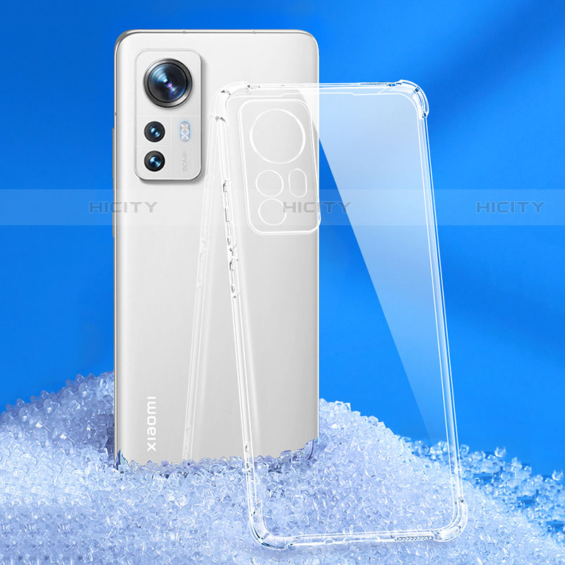 Carcasa Silicona Ultrafina Transparente T03 para Xiaomi Mi 12 Pro 5G Claro