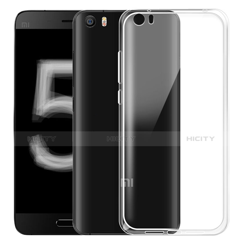 Carcasa Silicona Ultrafina Transparente T03 para Xiaomi Mi 5 Claro