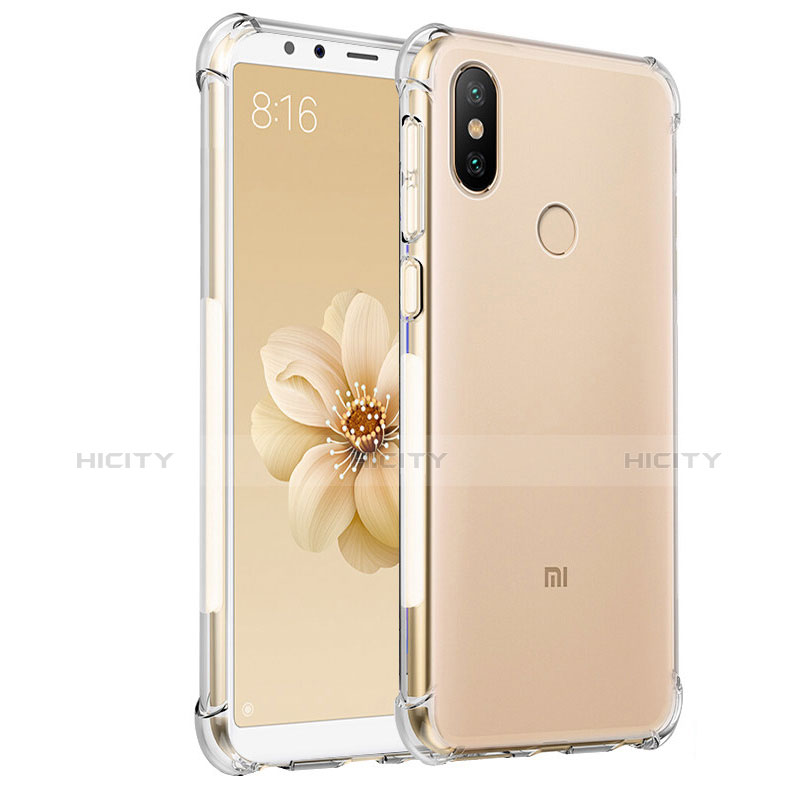 Carcasa Silicona Ultrafina Transparente T03 para Xiaomi Mi 6X Claro