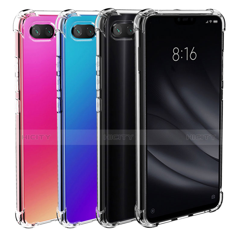 Carcasa Silicona Ultrafina Transparente T03 para Xiaomi Mi 8 Lite Claro