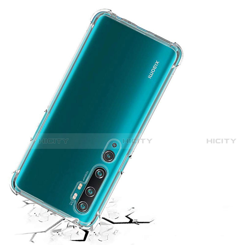 Carcasa Silicona Ultrafina Transparente T03 para Xiaomi Mi Note 10 Claro