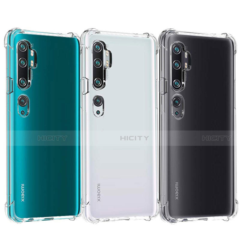 Carcasa Silicona Ultrafina Transparente T03 para Xiaomi Mi Note 10 Pro Claro