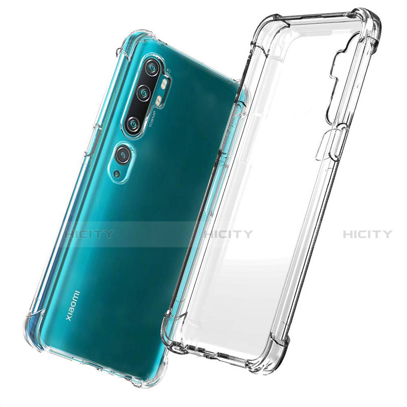 Carcasa Silicona Ultrafina Transparente T03 para Xiaomi Mi Note 10 Pro Claro