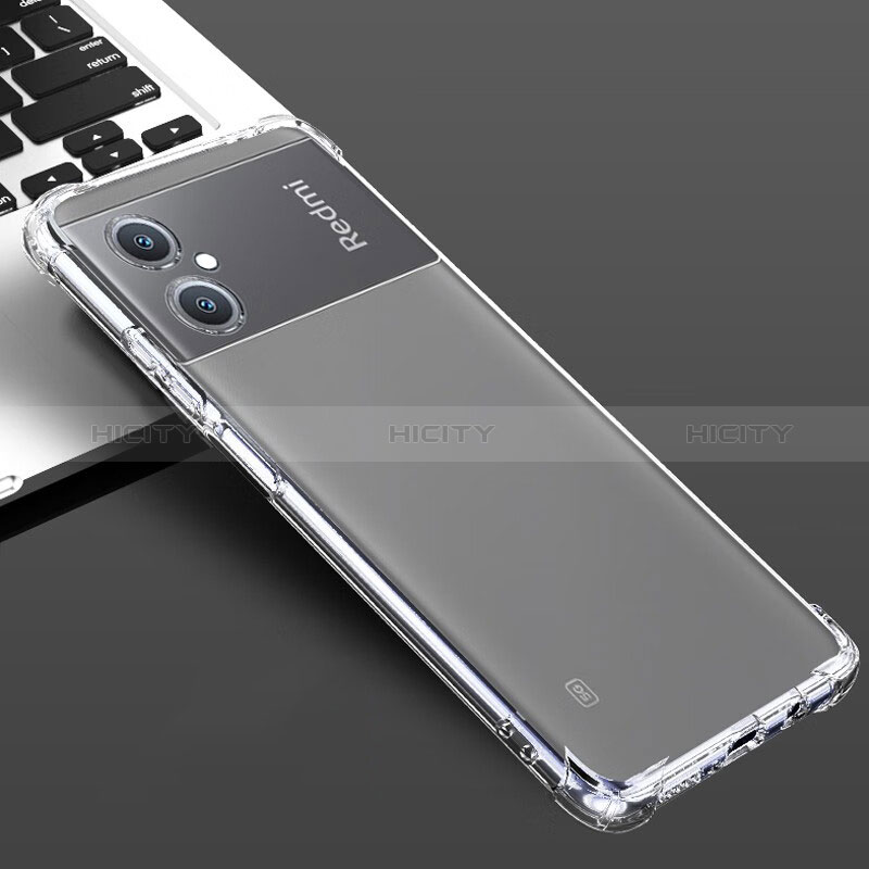 Carcasa Silicona Ultrafina Transparente T03 para Xiaomi Poco M4 5G Claro