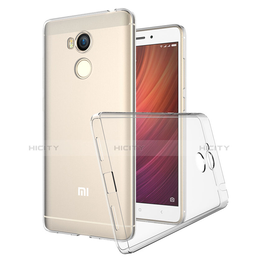 Carcasa Silicona Ultrafina Transparente T03 para Xiaomi Redmi 4 Prime High Edition Claro