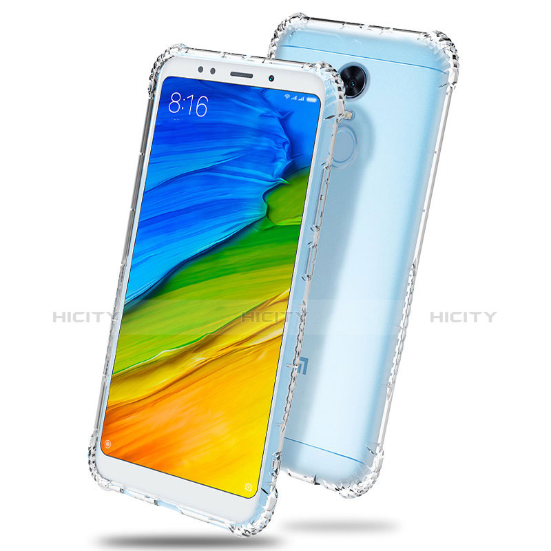 Carcasa Silicona Ultrafina Transparente T03 para Xiaomi Redmi 5 Plus Claro