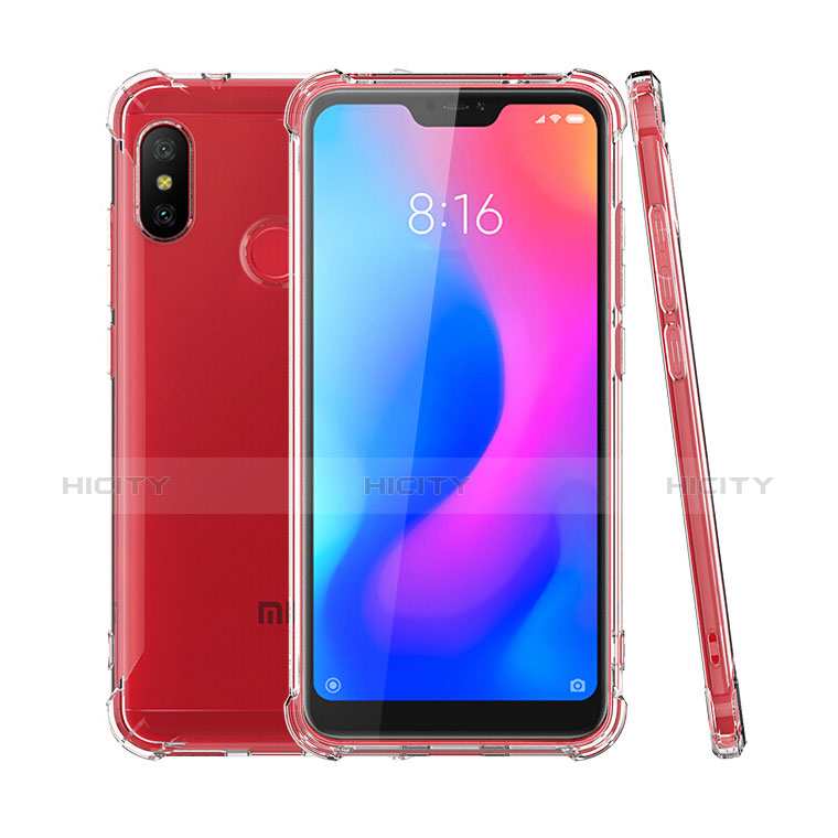 Carcasa Silicona Ultrafina Transparente T03 para Xiaomi Redmi 6 Pro Claro