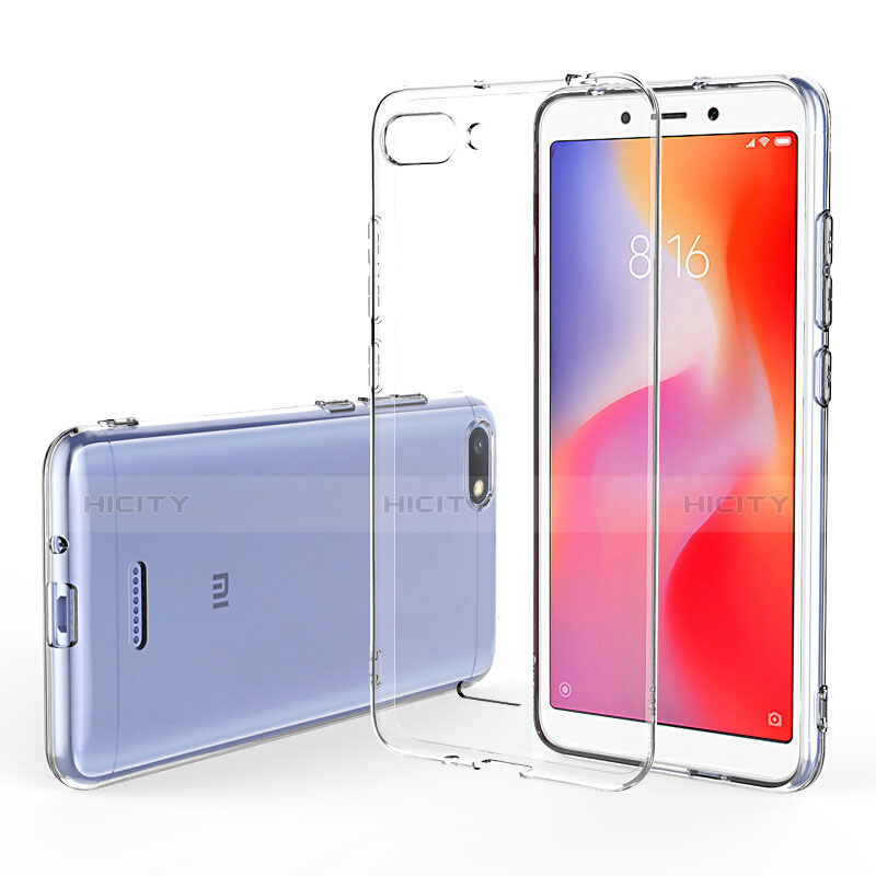 Carcasa Silicona Ultrafina Transparente T03 para Xiaomi Redmi 6A Claro