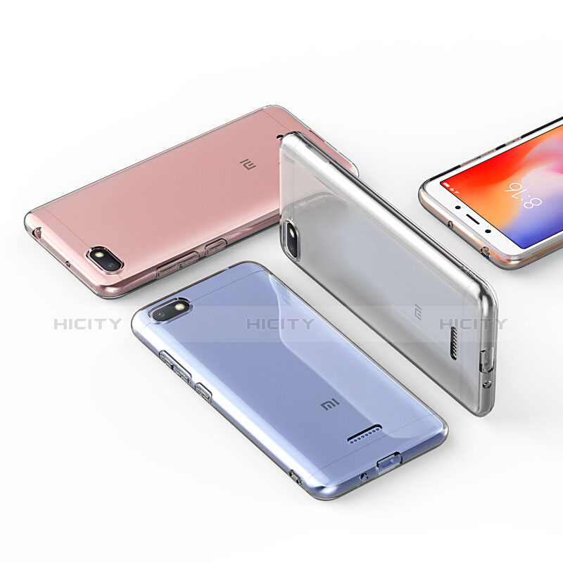 Carcasa Silicona Ultrafina Transparente T03 para Xiaomi Redmi 6A Claro