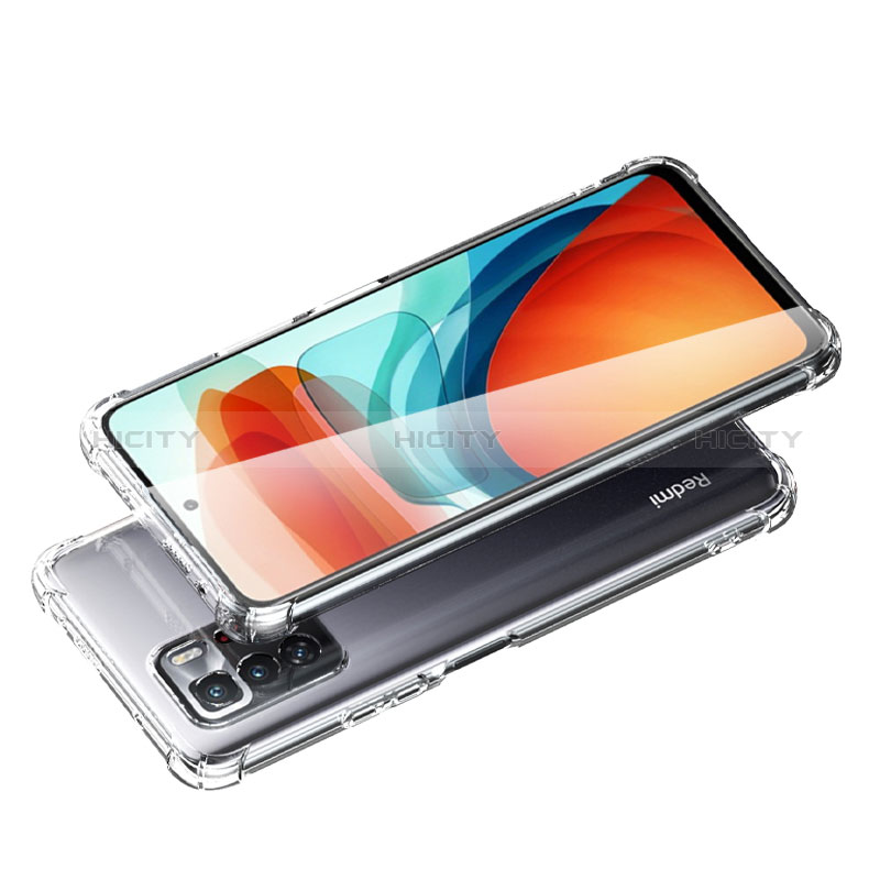 Carcasa Silicona Ultrafina Transparente T03 para Xiaomi Redmi Note 10 Pro 5G Claro