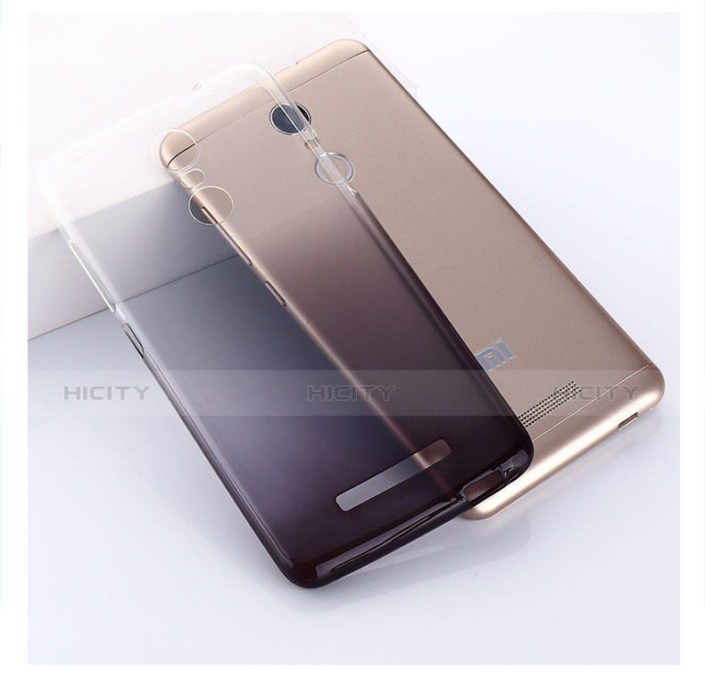 Carcasa Silicona Ultrafina Transparente T03 para Xiaomi Redmi Note 3 Claro