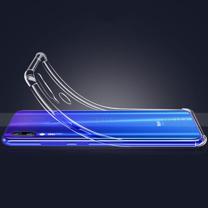 Carcasa Silicona Ultrafina Transparente T03 para Xiaomi Redmi Note 7 Claro