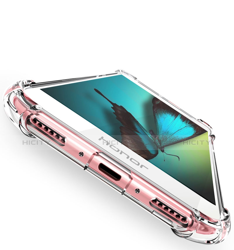 Carcasa Silicona Ultrafina Transparente T04 para Huawei Enjoy 7 Claro
