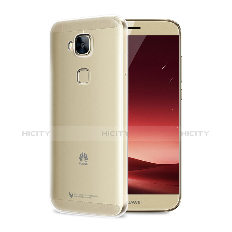 Carcasa Silicona Ultrafina Transparente T04 para Huawei G8 Claro