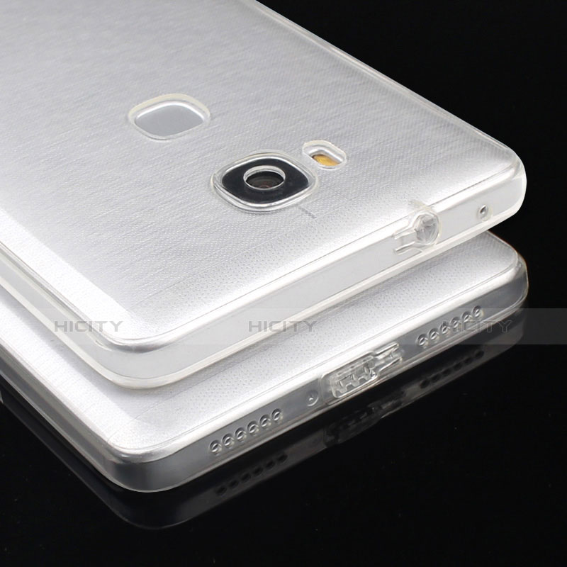 Carcasa Silicona Ultrafina Transparente T04 para Huawei GR5 Claro