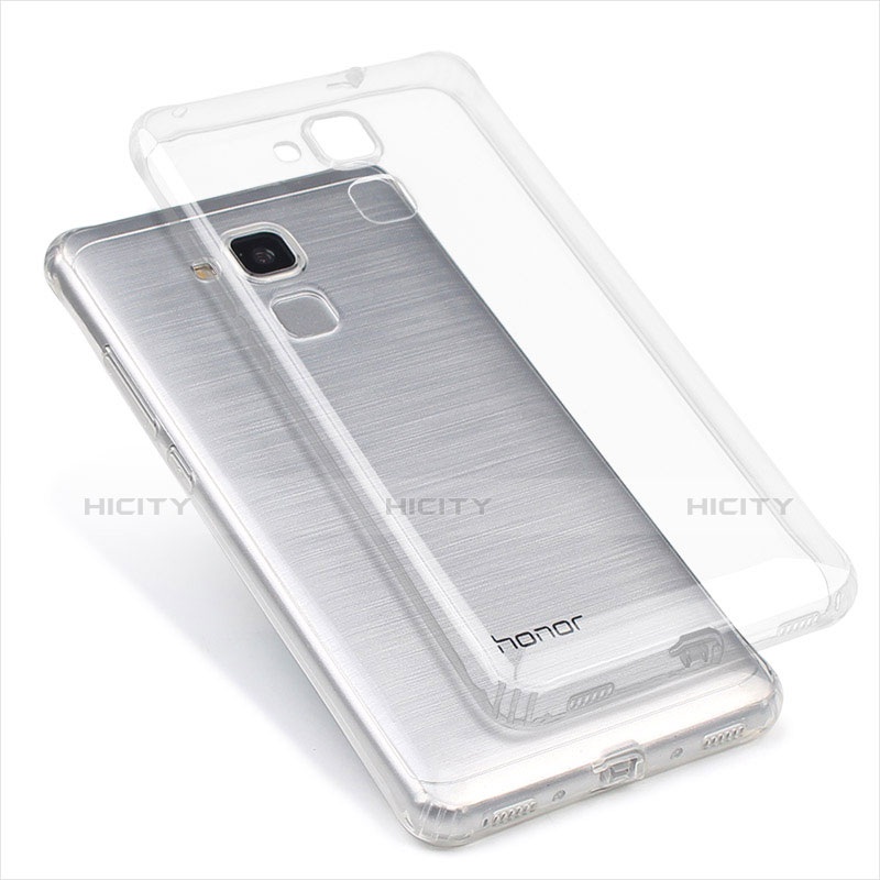 Carcasa Silicona Ultrafina Transparente T04 para Huawei GR5 Mini Claro