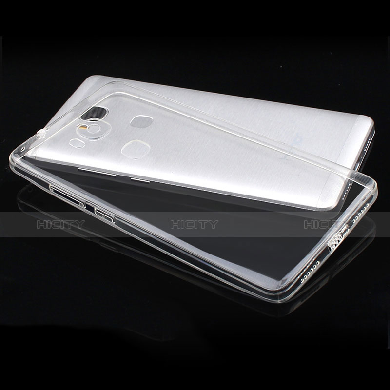 Carcasa Silicona Ultrafina Transparente T04 para Huawei Honor 5X Claro