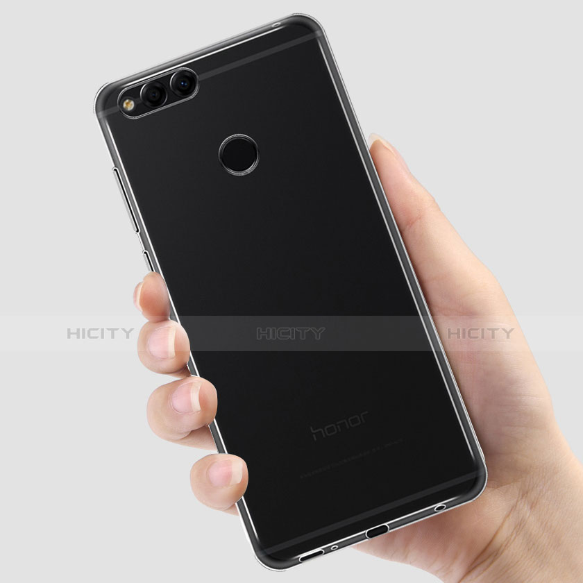 Carcasa Silicona Ultrafina Transparente T04 para Huawei Honor Play 7X Claro