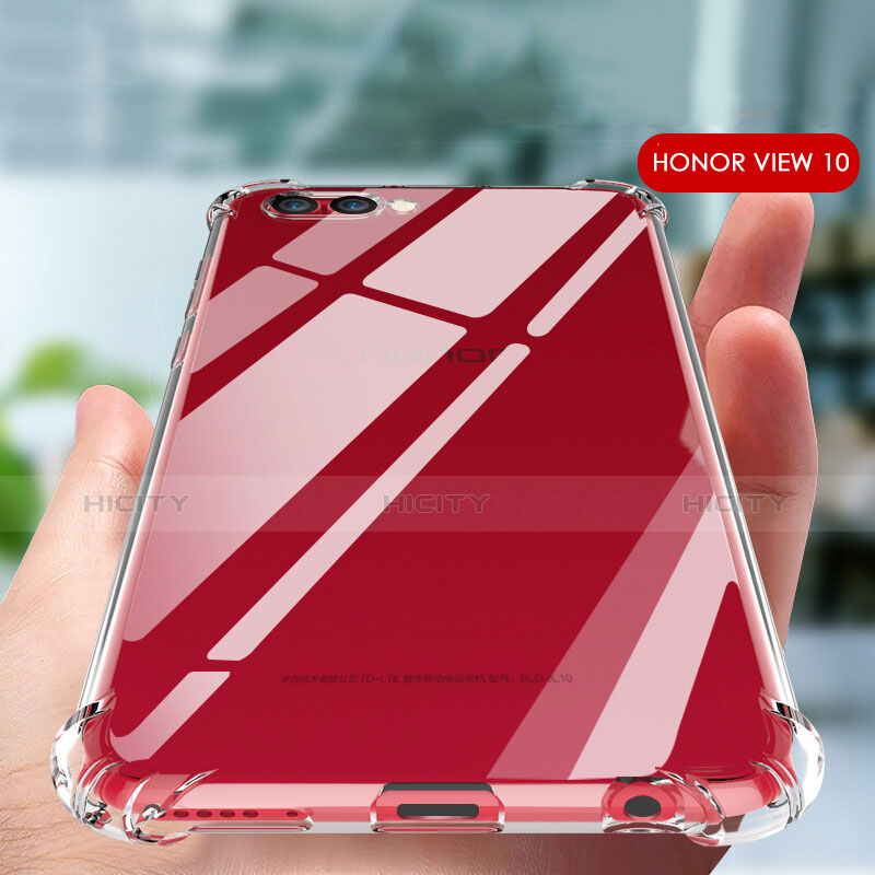 Carcasa Silicona Ultrafina Transparente T04 para Huawei Honor V10 Claro
