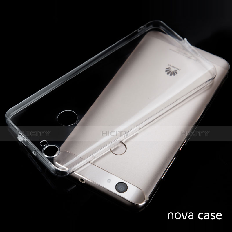 Carcasa Silicona Ultrafina Transparente T04 para Huawei Nova Claro