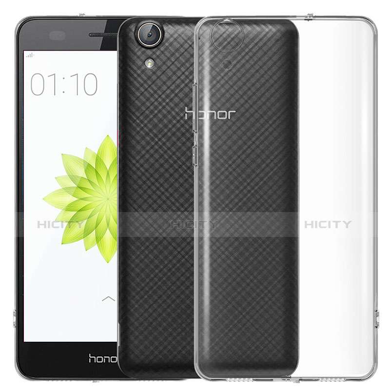 Carcasa Silicona Ultrafina Transparente T04 para Huawei Y6 II 5 5 Claro