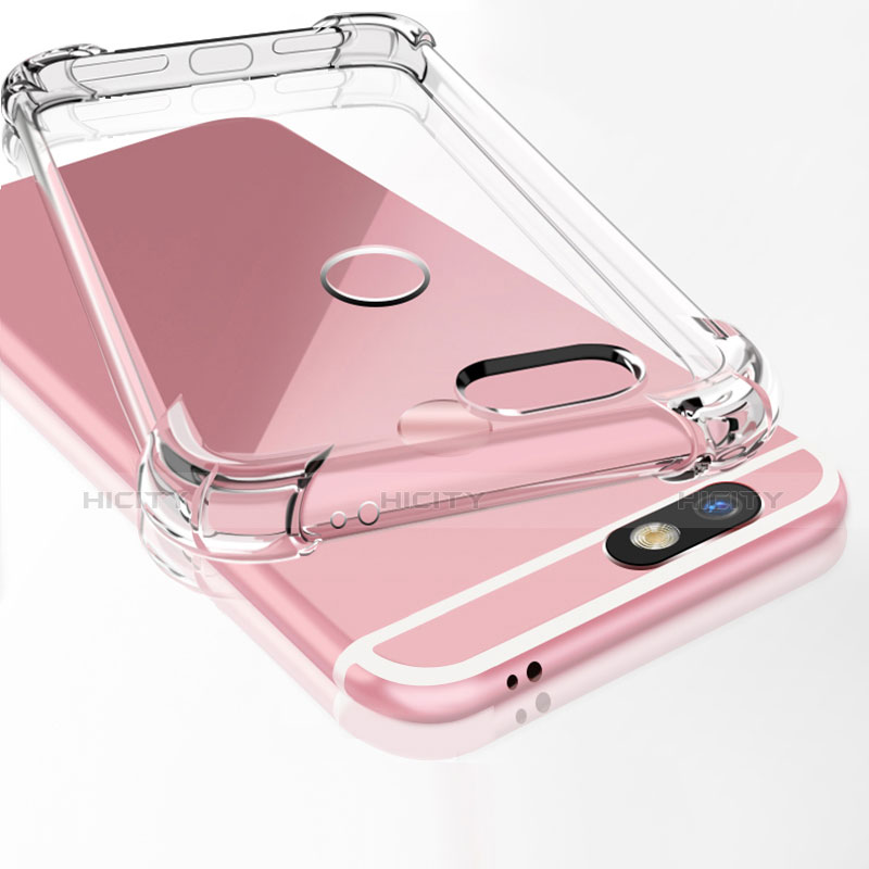 Carcasa Silicona Ultrafina Transparente T04 para Huawei Y6 Pro (2017) Claro