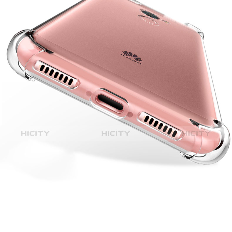 Carcasa Silicona Ultrafina Transparente T04 para Huawei Y7 Prime Claro