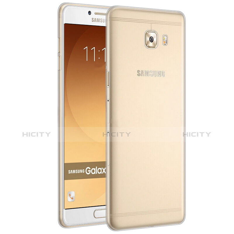 Carcasa Silicona Ultrafina Transparente T04 para Samsung Galaxy C9 Pro C9000 Claro