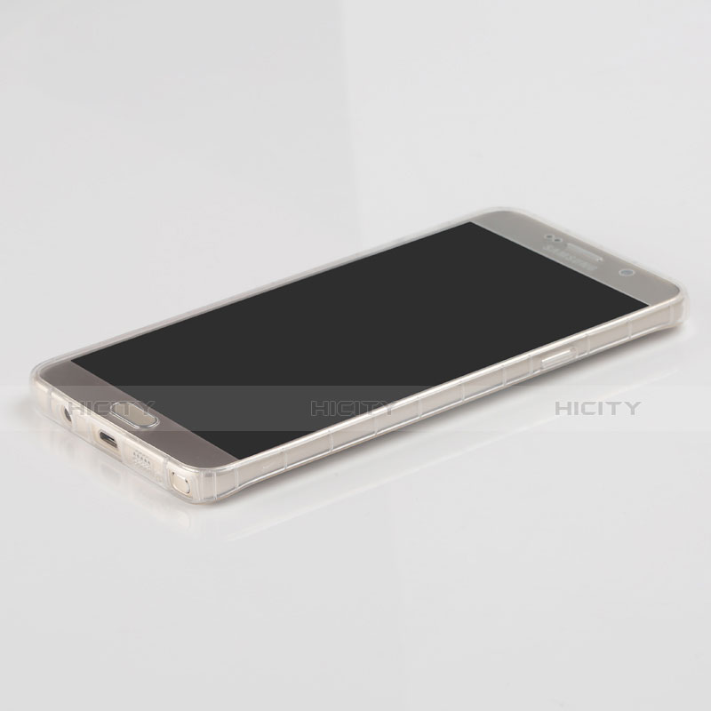 Carcasa Silicona Ultrafina Transparente T04 para Samsung Galaxy Note 5 N9200 N920 N920F Claro