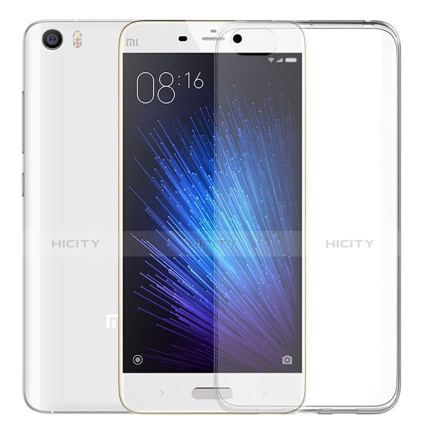 Carcasa Silicona Ultrafina Transparente T04 para Xiaomi Mi 5 Claro