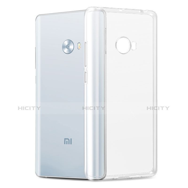 Carcasa Silicona Ultrafina Transparente T04 para Xiaomi Mi Note 2 Claro