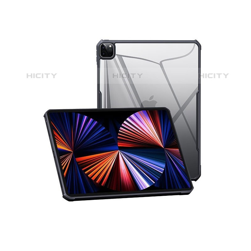 Carcasa Silicona Ultrafina Transparente T05 para Apple iPad Pro 11 (2020) Negro