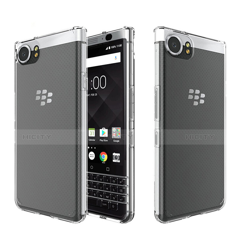 Carcasa Silicona Ultrafina Transparente T05 para Blackberry KEYone Claro